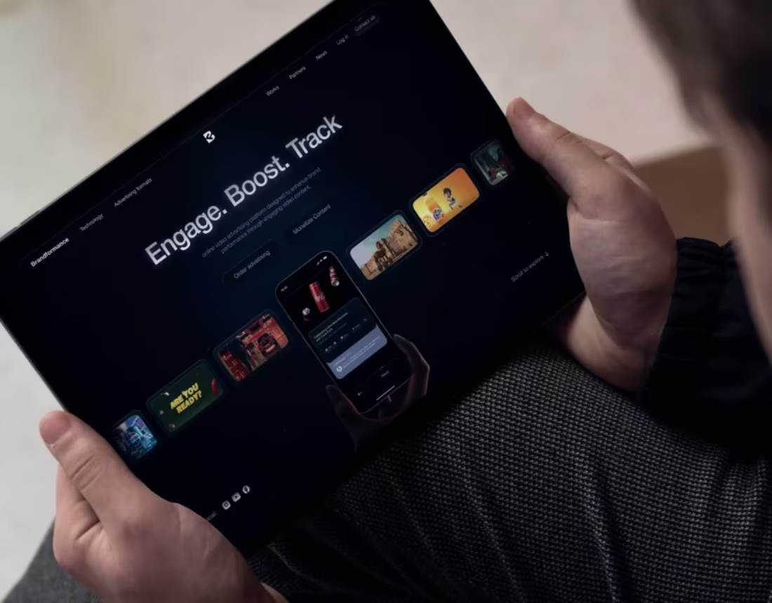 Cover image for Website & Platform UX/UI of Video Ads Platform