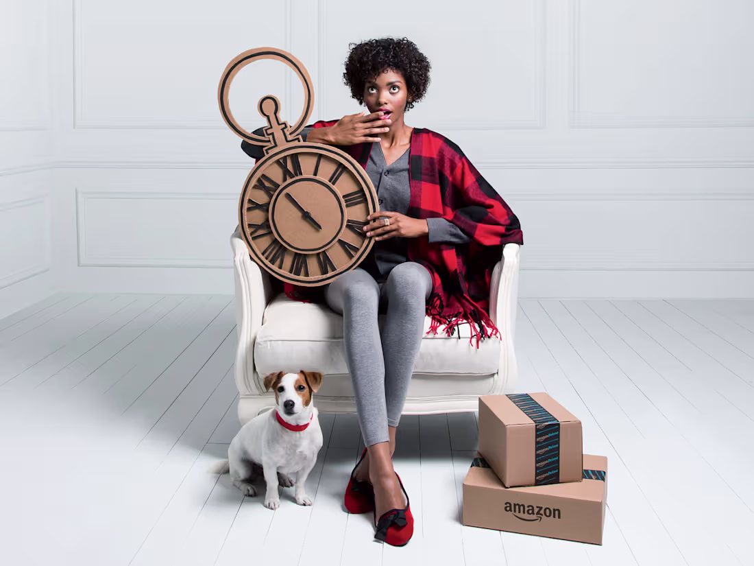 Cover image for Oprah Magazine + Amazon