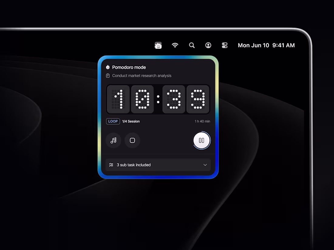 Cover image for 🔥 Dailo - Pomodoro widget