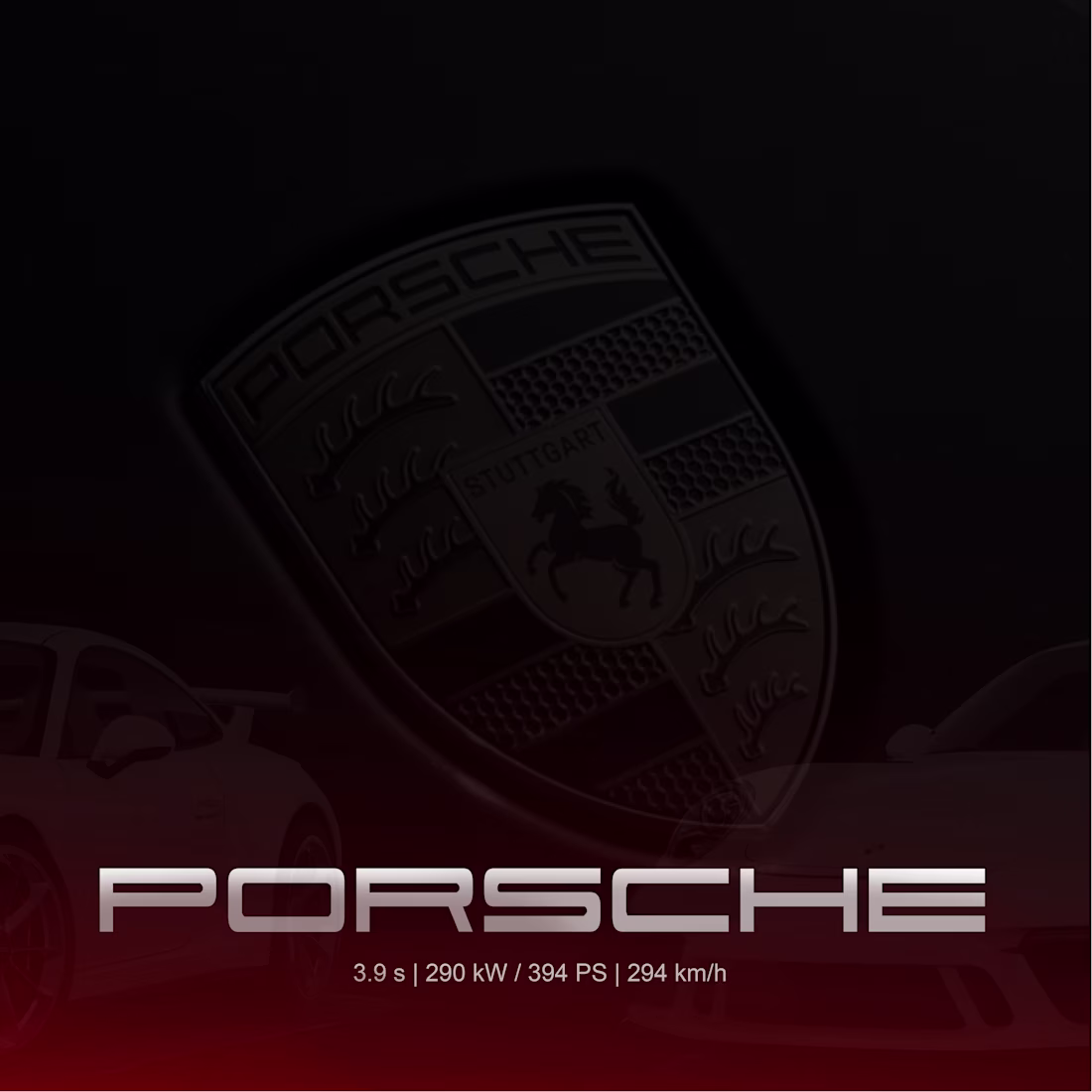 Cover image for I create Porsche gradient mix design.