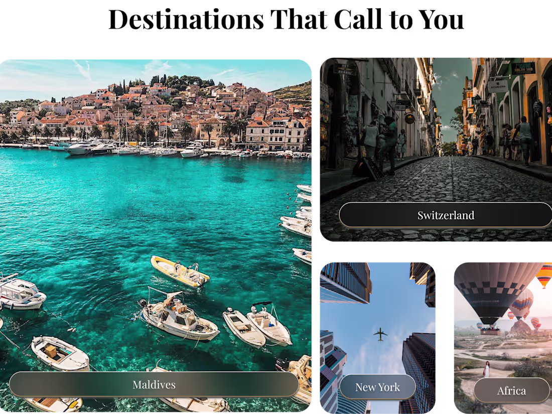 Cover image for I designed a website for a travel and tour company, on this ...