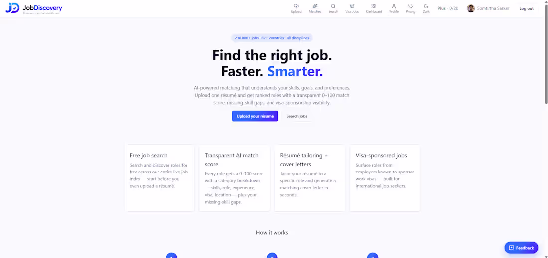 Cover image for AI-Powered Job Matching Platform