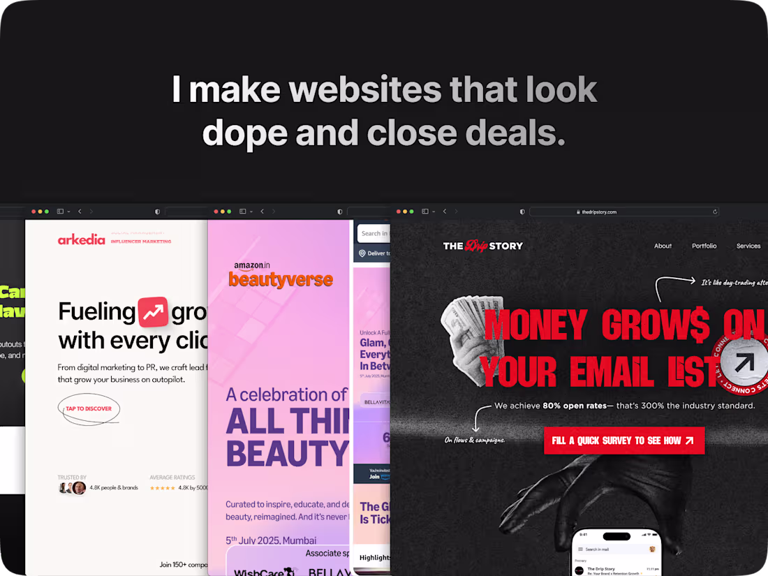 Cover image for Website & Landing Page Design