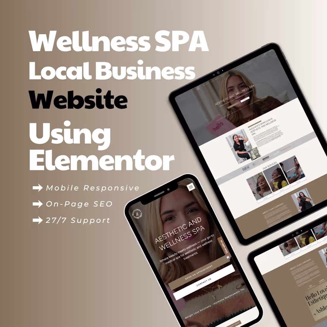 Cover image for Project Title:
Website Design for Wellness