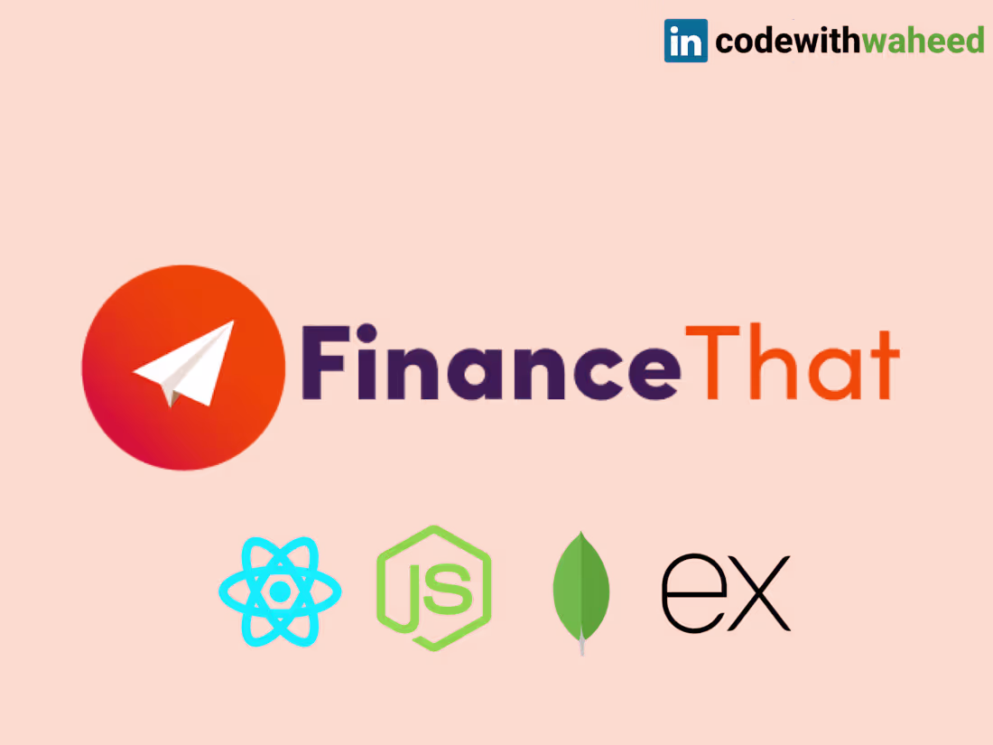 Cover image for FinanceThat - Fintech Application.