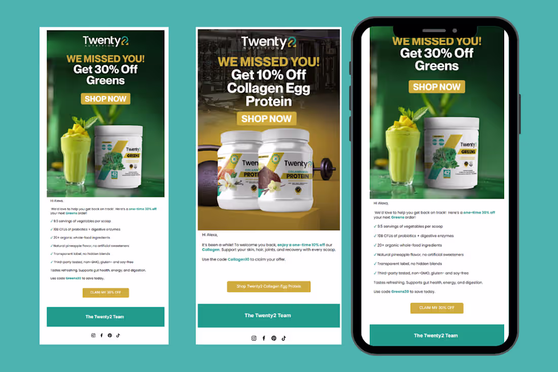 Cover image for Email Campaigns for DTC Supplement Brand