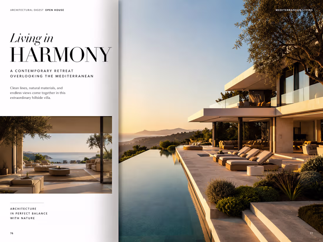 Cover image for A breathtaking luxury contemporary villa