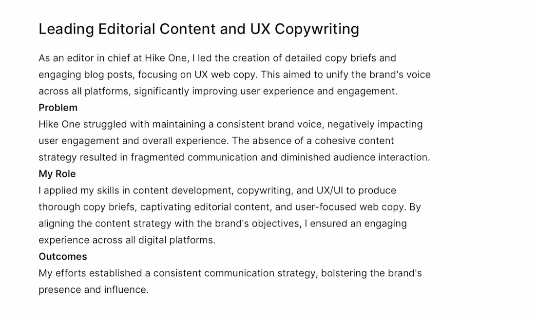 Cover image for Leading Editorial Content and UX Copywriting