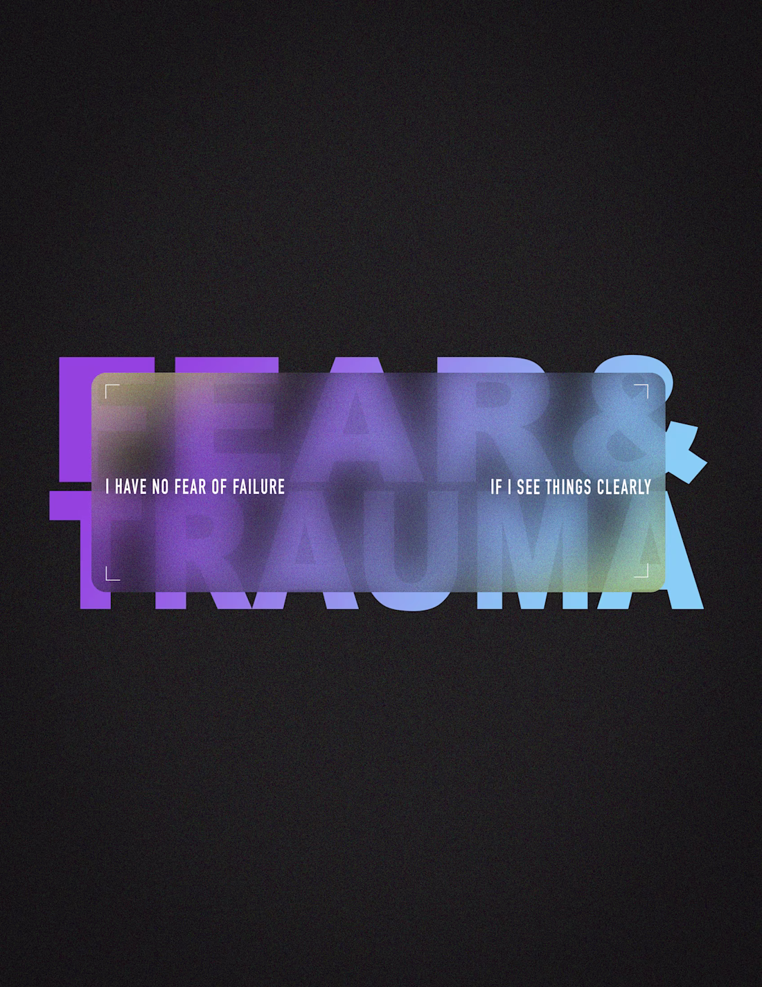 Cover image for Poster Design: No Fear
