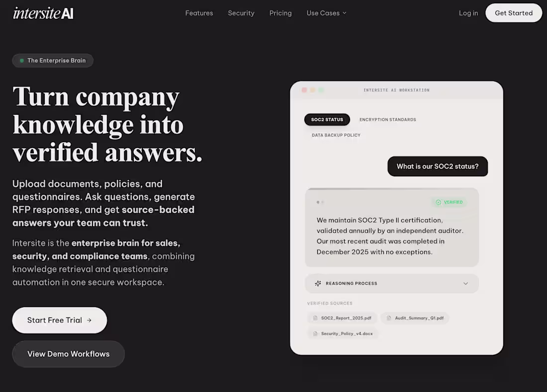 Cover image for Intersite.ai (https://Intersite.ai) is a Enterprise