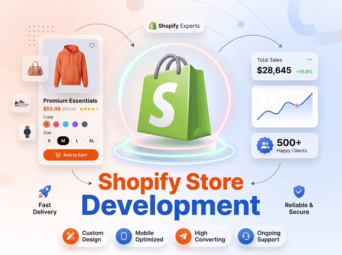 Cover image for Shopify Store Development & Optimization