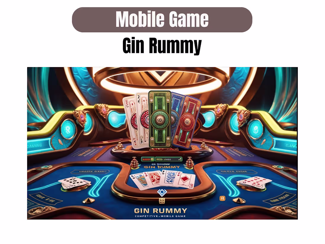Cover image for Gin Rummy | Mobile Game Development | Video Game Development