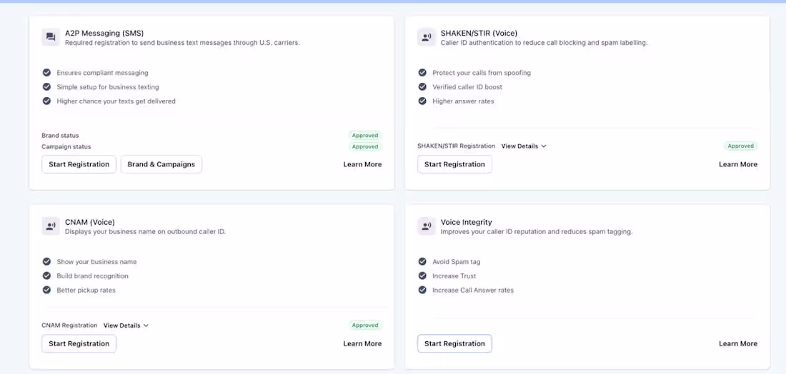 Cover image for Completed full telephony compliance setup