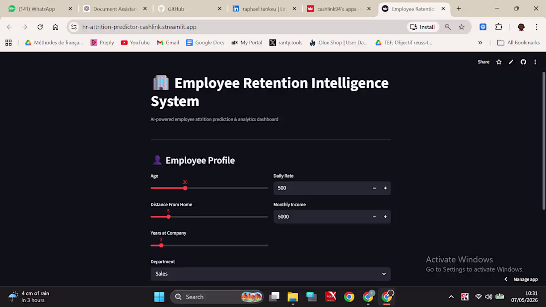 Cover image for Predictive analytics system designed to