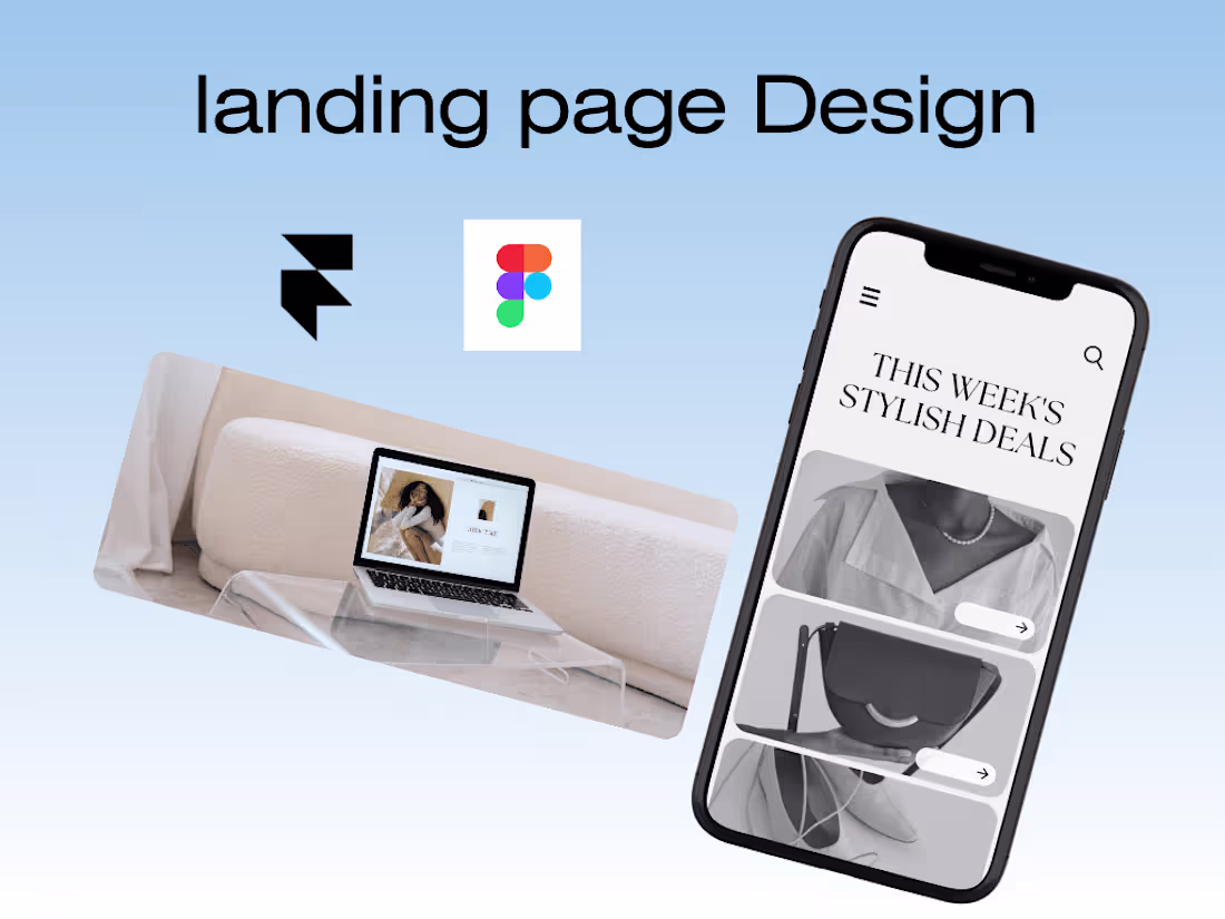 Cover image for Lets design a responsive landing page to increase sales.
