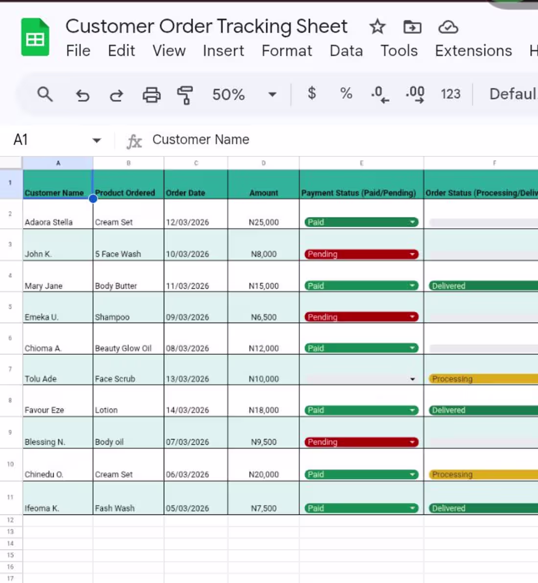 Cover image for Data Entry using (Google Spreadsheet)