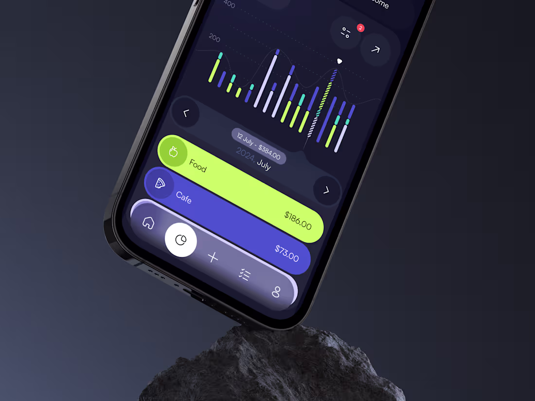 Cover image for 📊Mobile design for the finance management app | Hyperactive