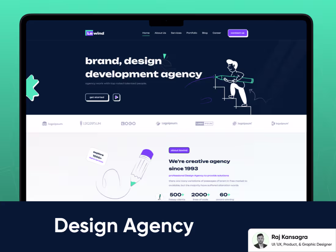 Cover image for Lawind - Agency Website