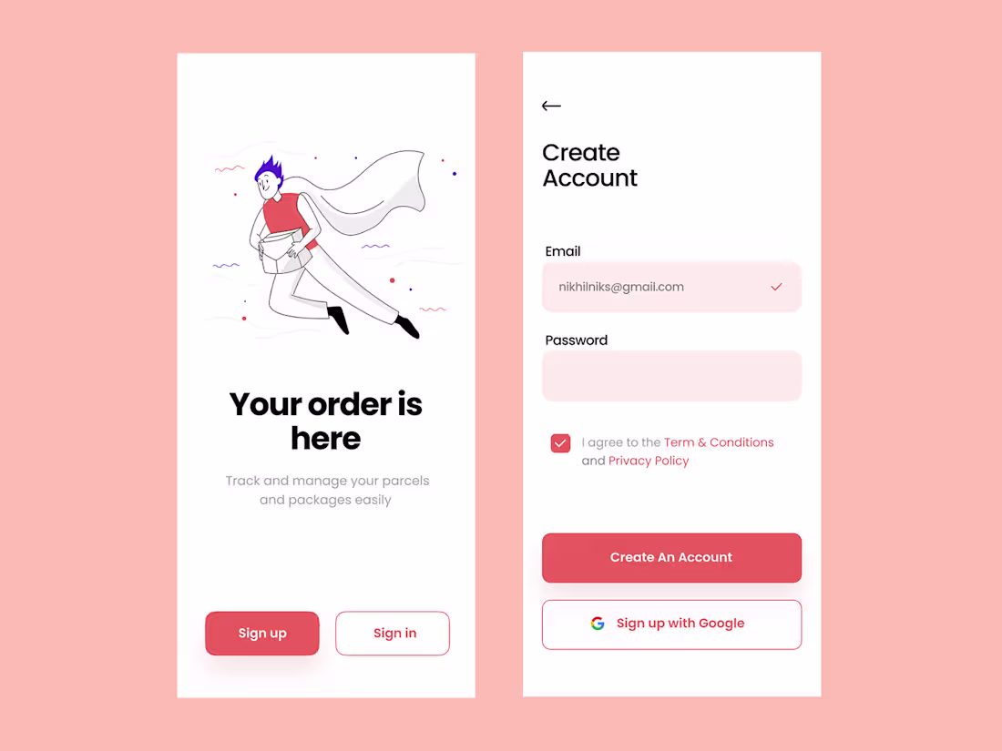 Cover image for Order Tracking App