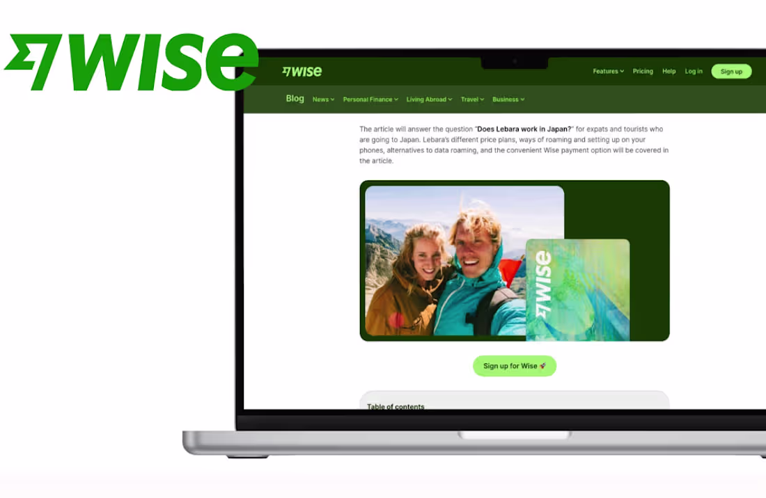 Cover image for Wise, London
SEO copywriting for Wise