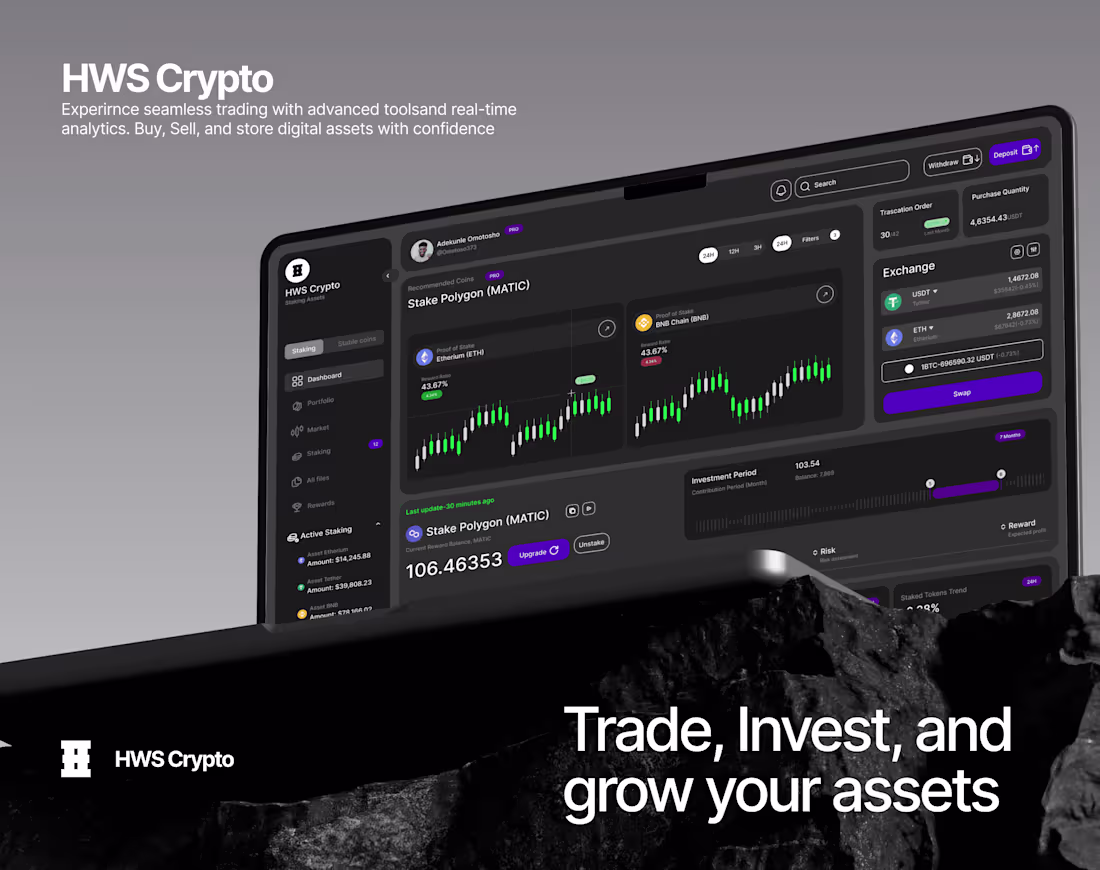 Cover image for HWS Crypto Dashboard