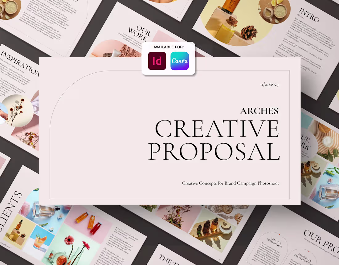Cover image for Arches/Premium Creative Proposal Pitch Deck Template