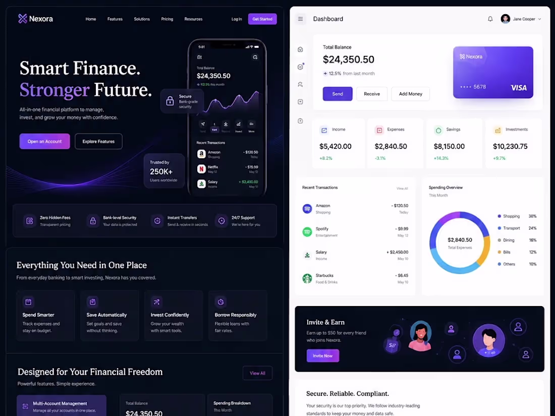 Cover image for Nexora an AI SAAS