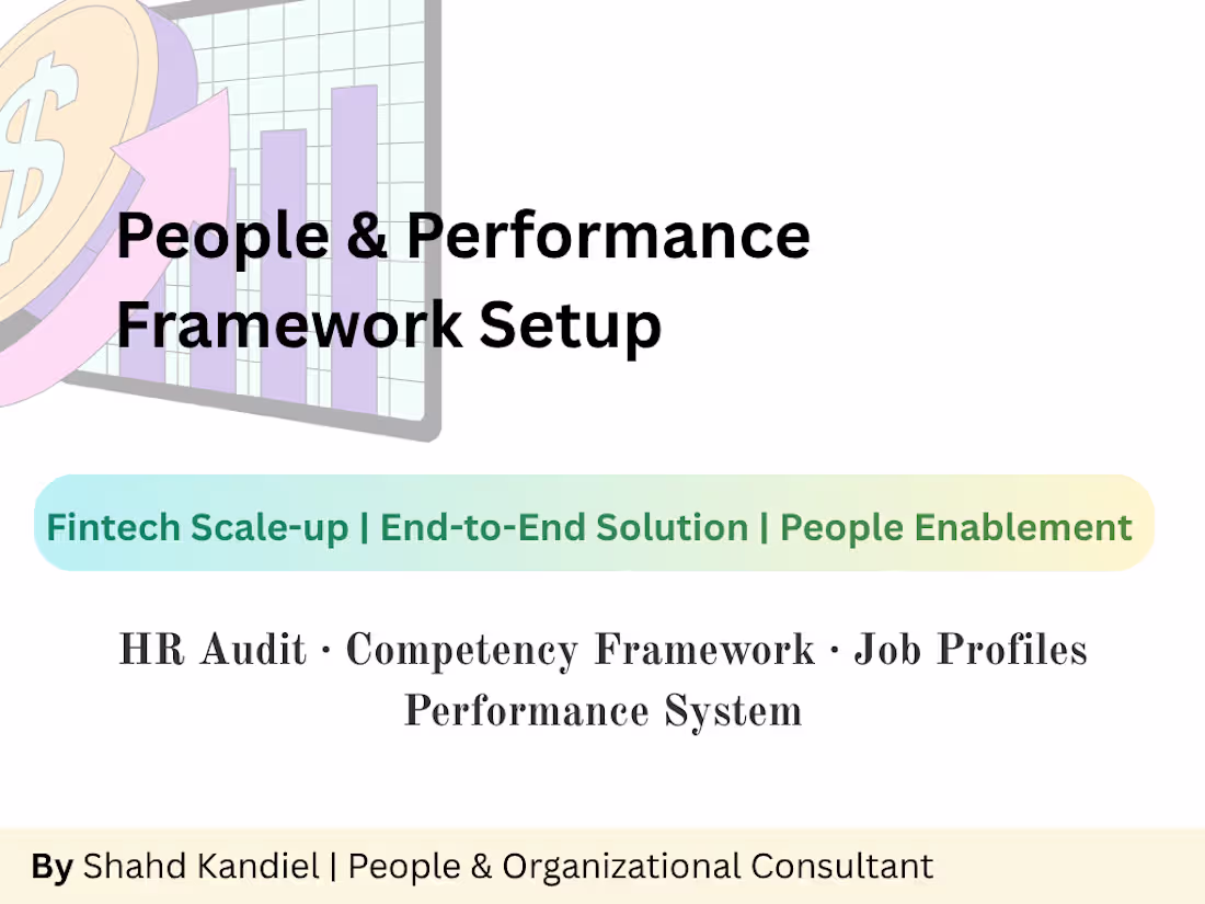 Cover image for People & Performance Framework Setup for a Fintech Startup