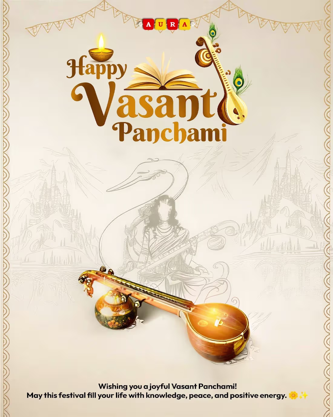Cover image for Vasant Panchami Festive Creative Poster