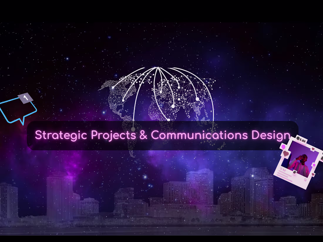 Cover image for Strategic Projects & Communications Design