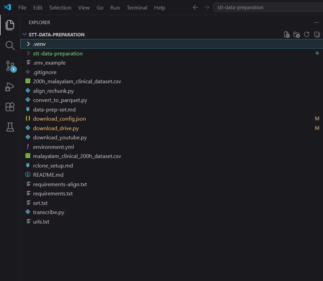 Cover image for Built an end-to-end STT data
