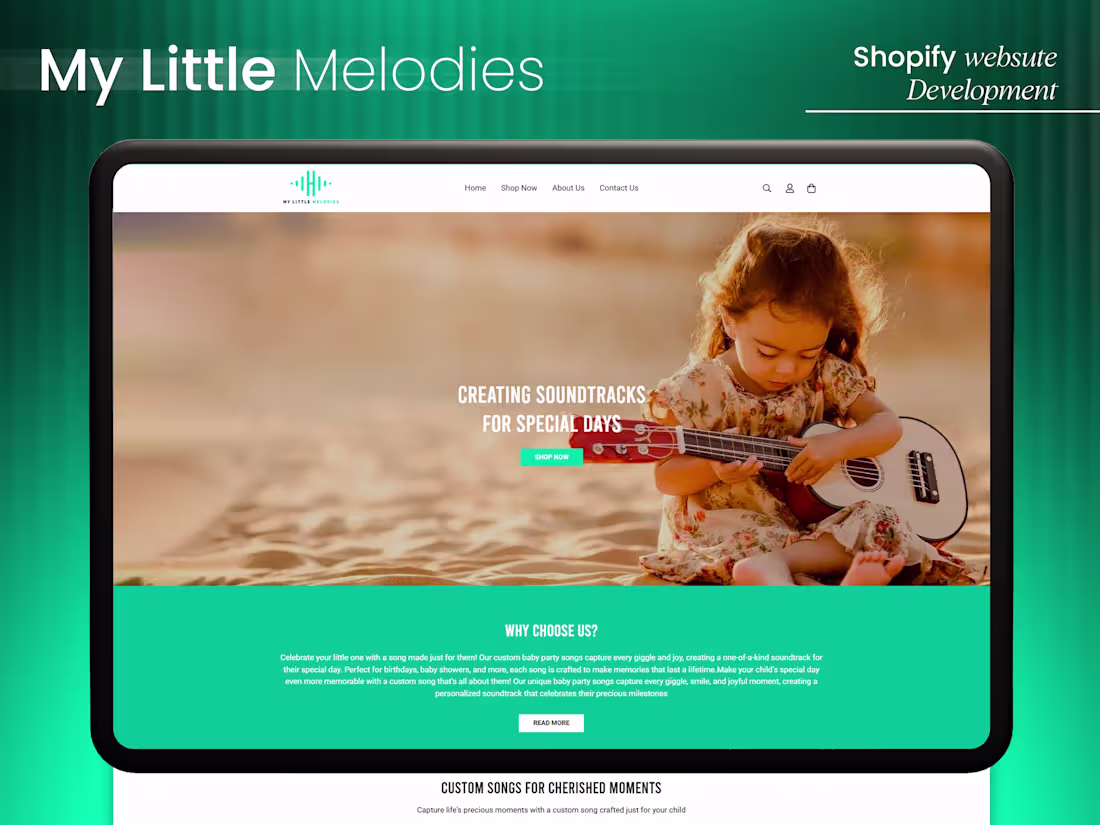 Cover image for My Little Melodies–Children’s Music &