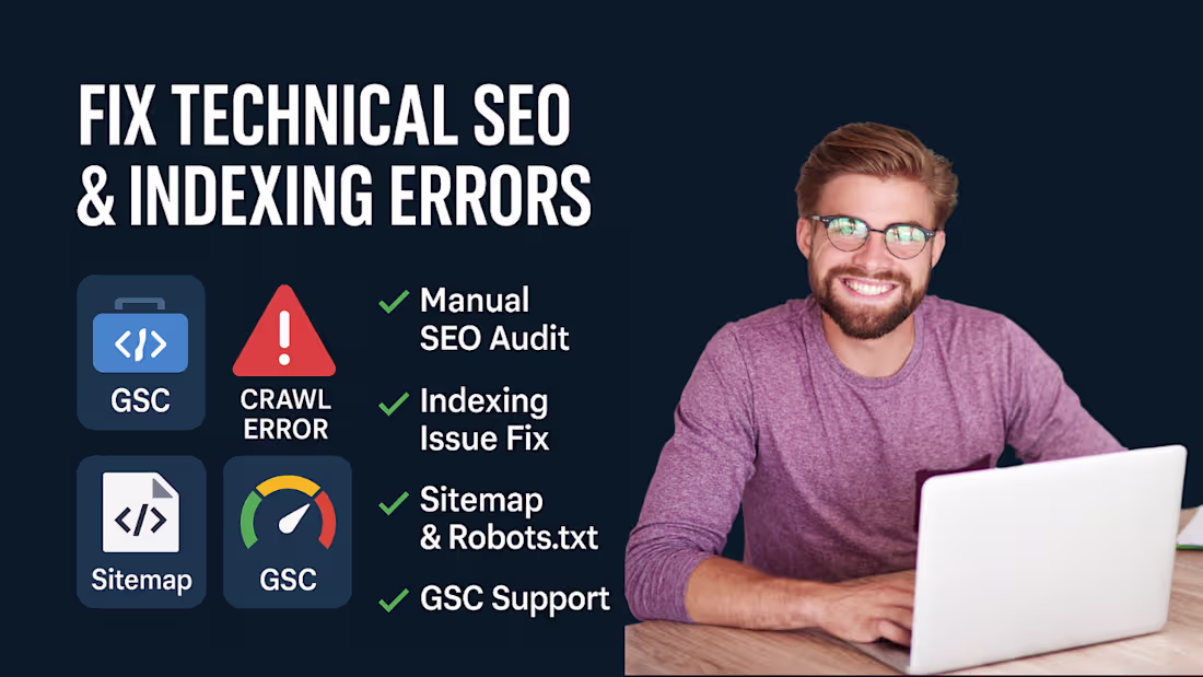 Cover image for Fix Technical SEO & GSC
