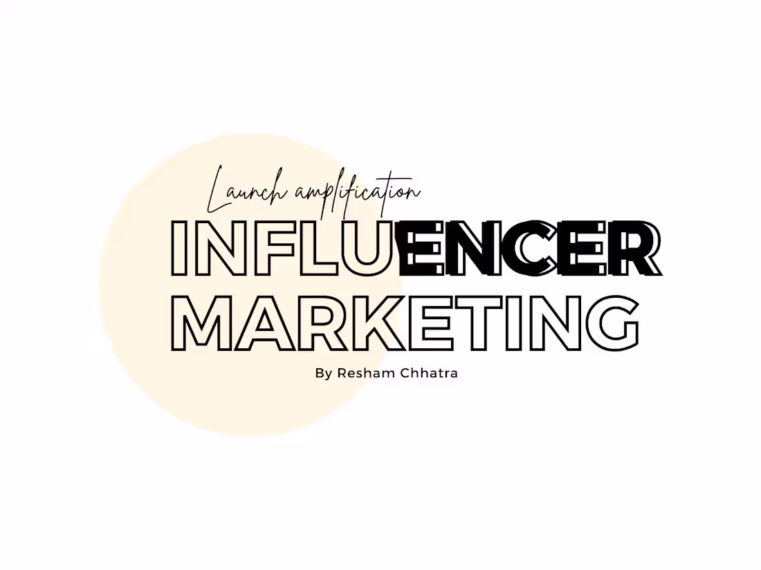 Cover image for OPPO Dance Challenge: Influencer Outreach 