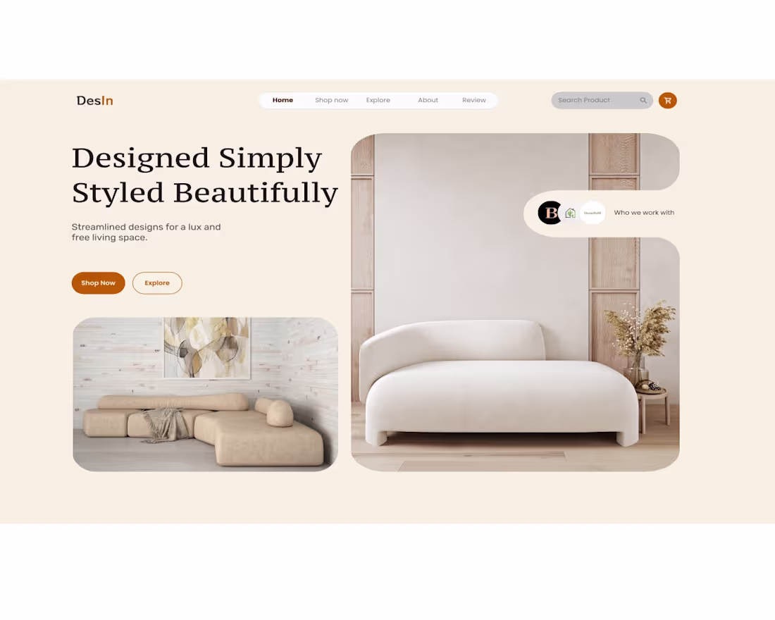 Cover image for Minimalist UI/UX Website Design
A modern
