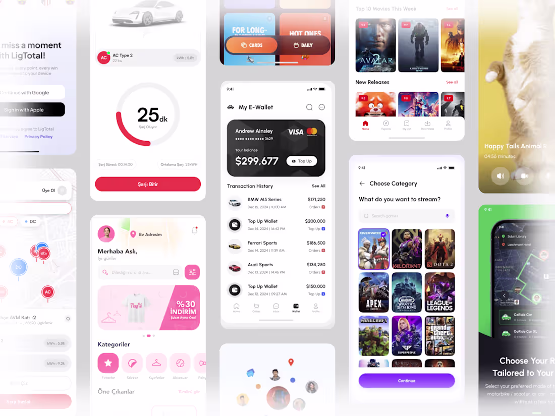 Cover image for Modern Mobile App UI/UX Design