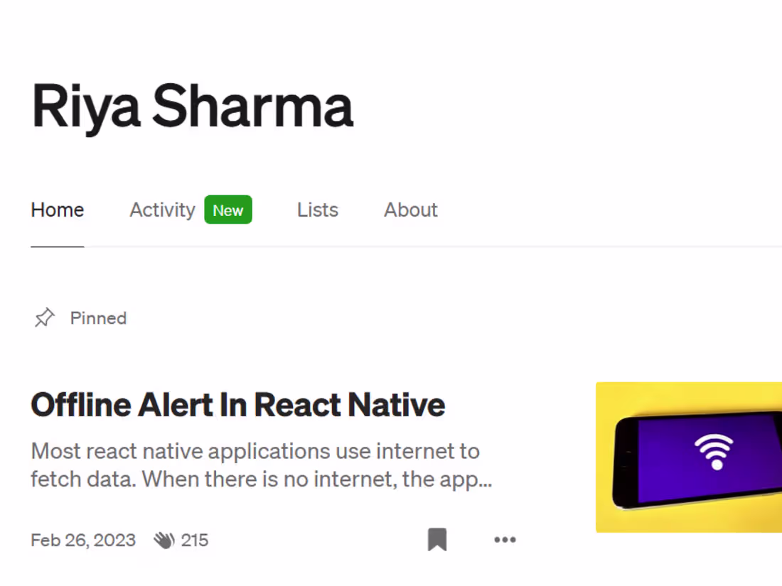 Cover image for Riya Sharma – Medium