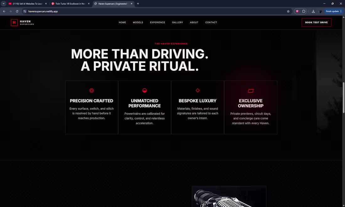Cover image for Haven Supercars is a demo
