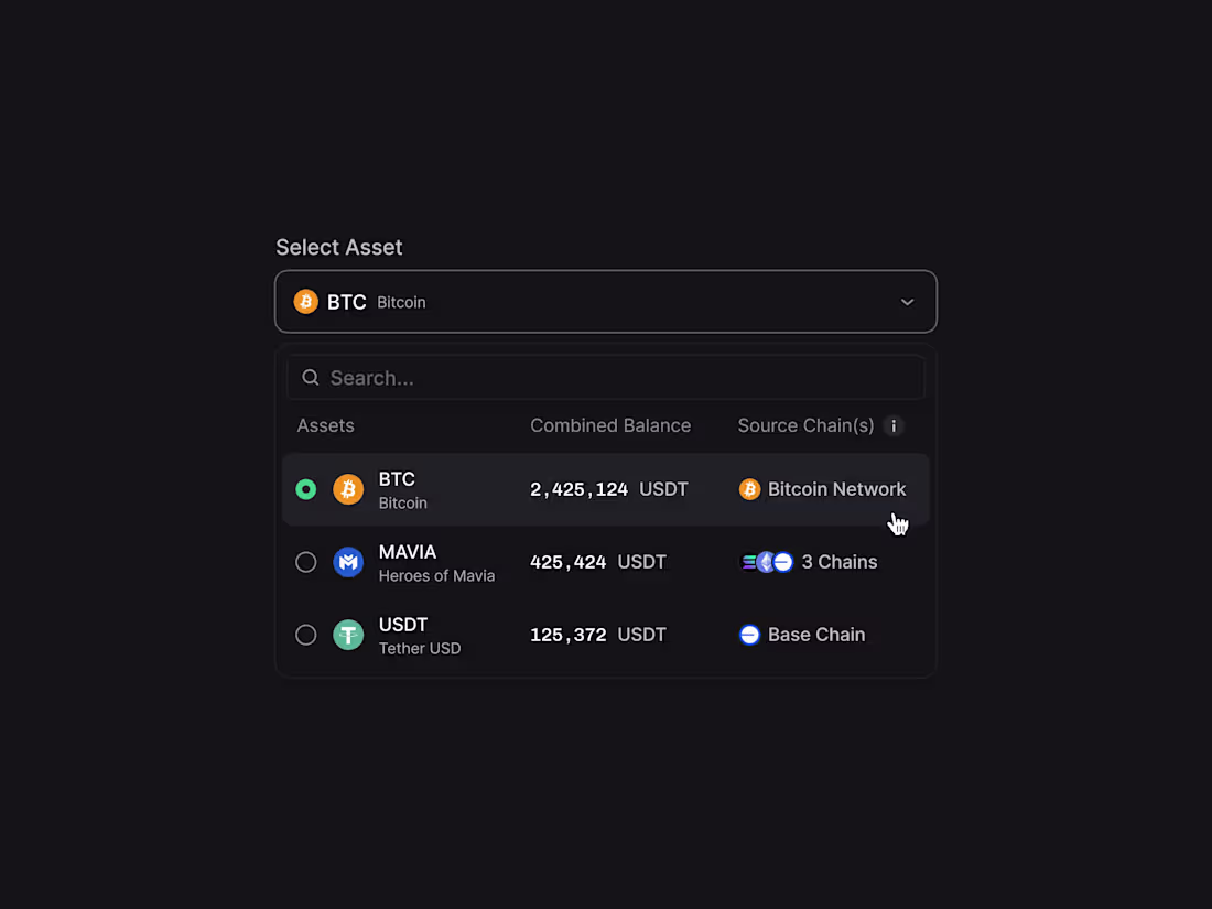 Cover image for Select Asset Dropdown