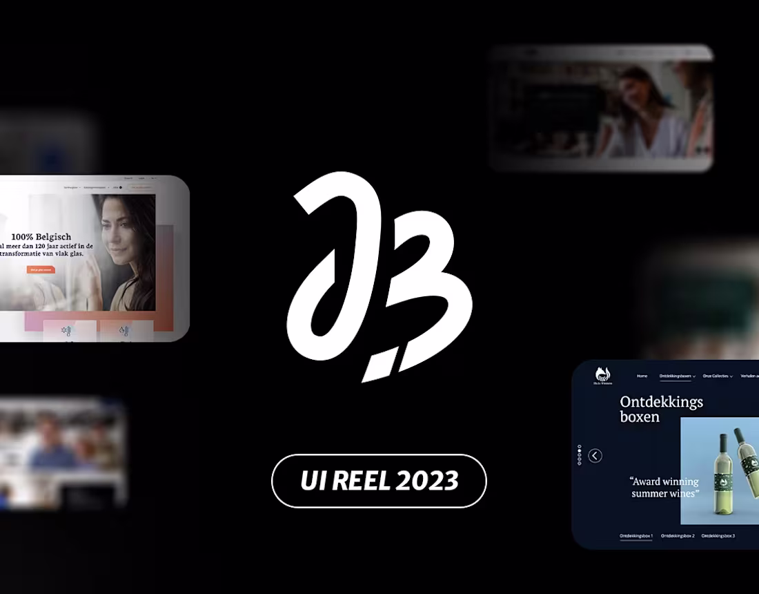 Cover image for UI Design Reel 2023