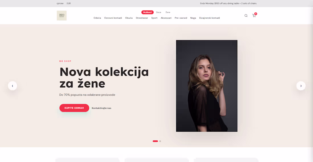 Cover image for Beofashion - Fashion E-Commerce Platform