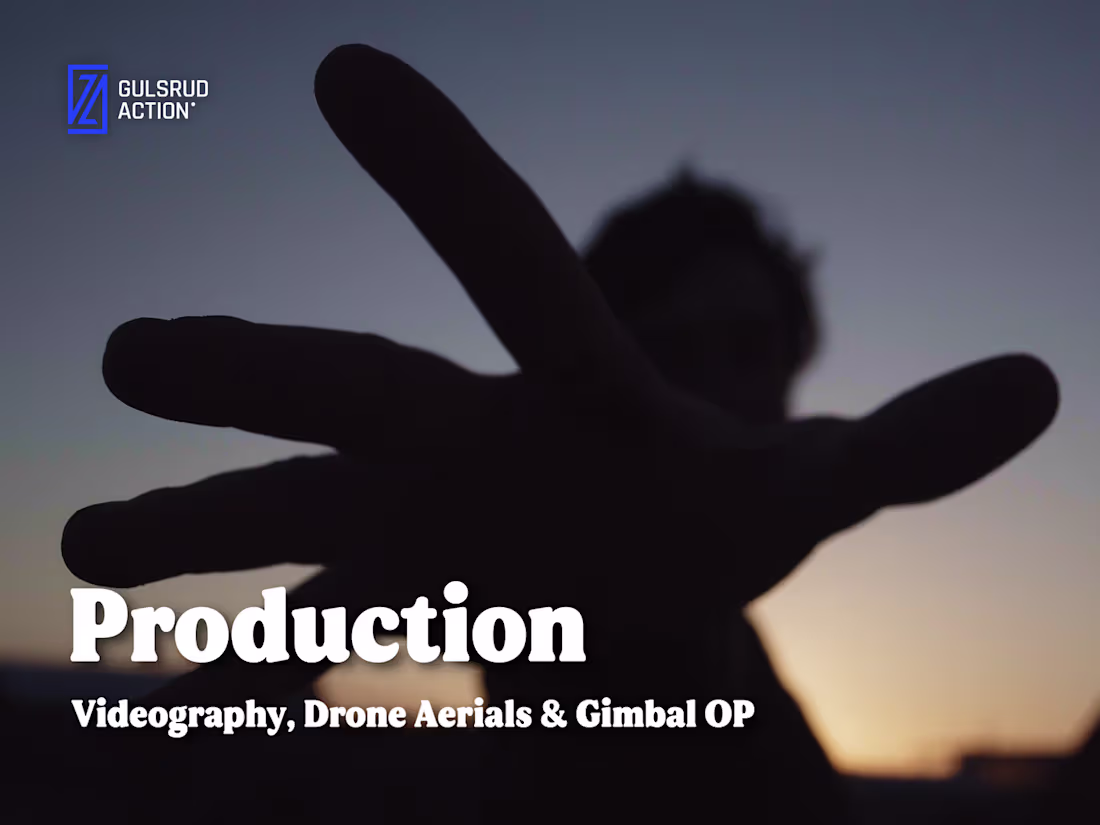Cover image for Production // Videography & Gimbal OP