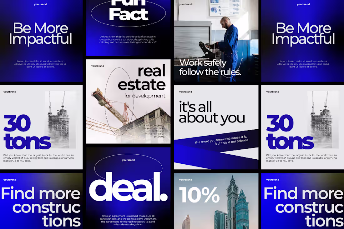 Cover image for real estate social post design