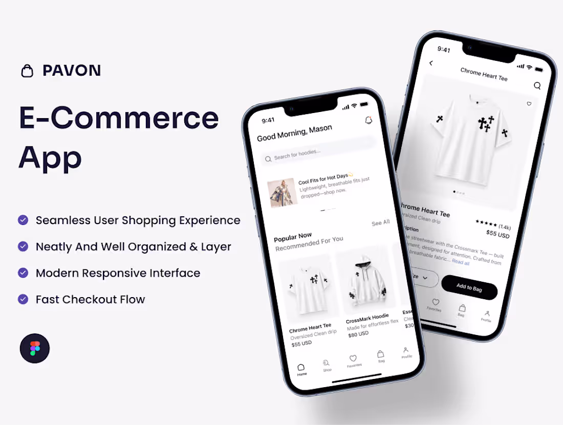 Cover image for PAVON is a modern e-commerce