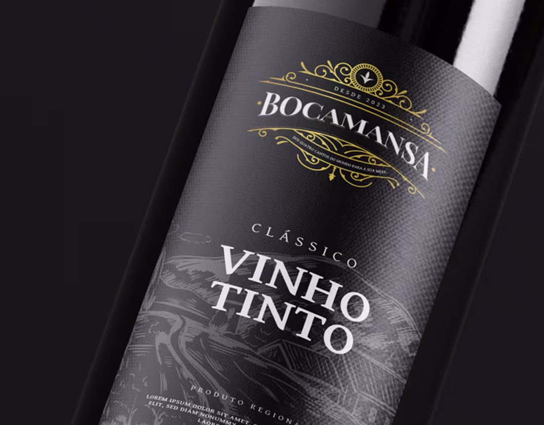Cover image for LOGÓTIPO | BOCAMANSA VINHOS :: Behance