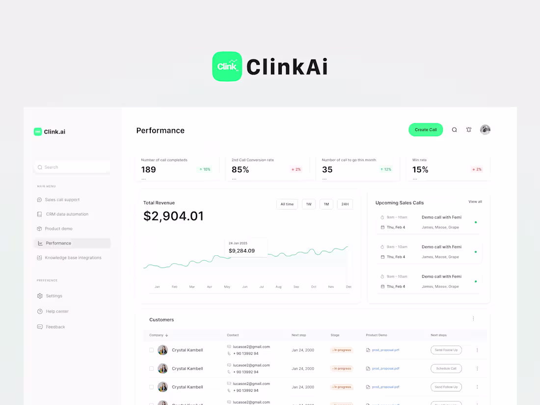 Cover image for ClinqAi Web Application Design.