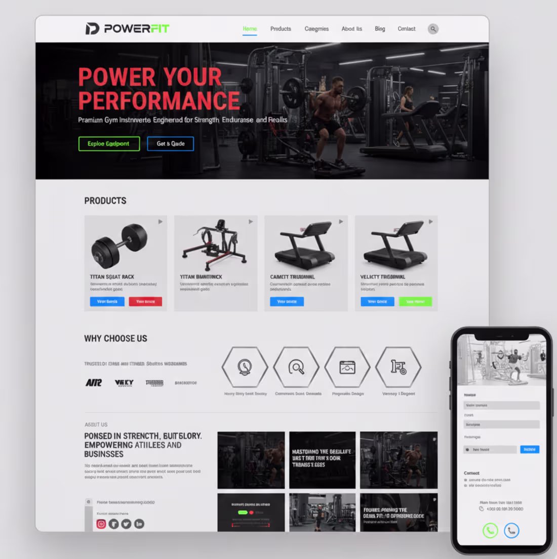 Cover image for Brand : Powerfit POWERFIT is more than just equipment. it's ...