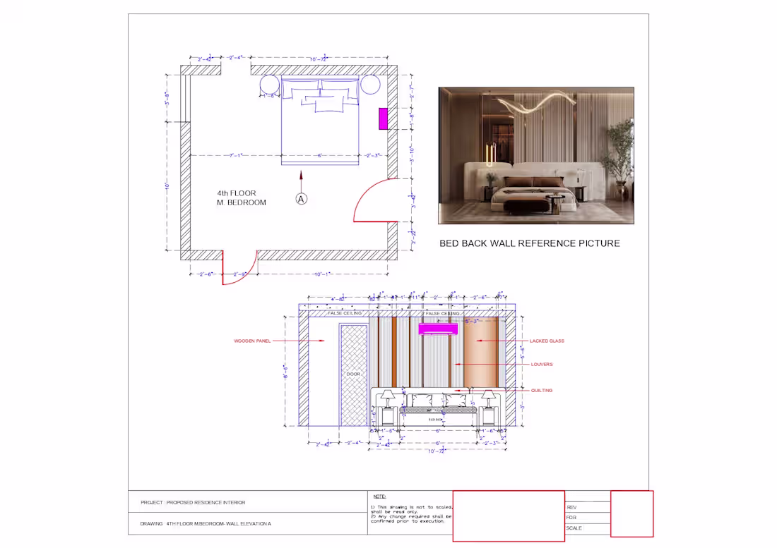 Cover image for Modern Bedroom Design Concept
Complete bedroom