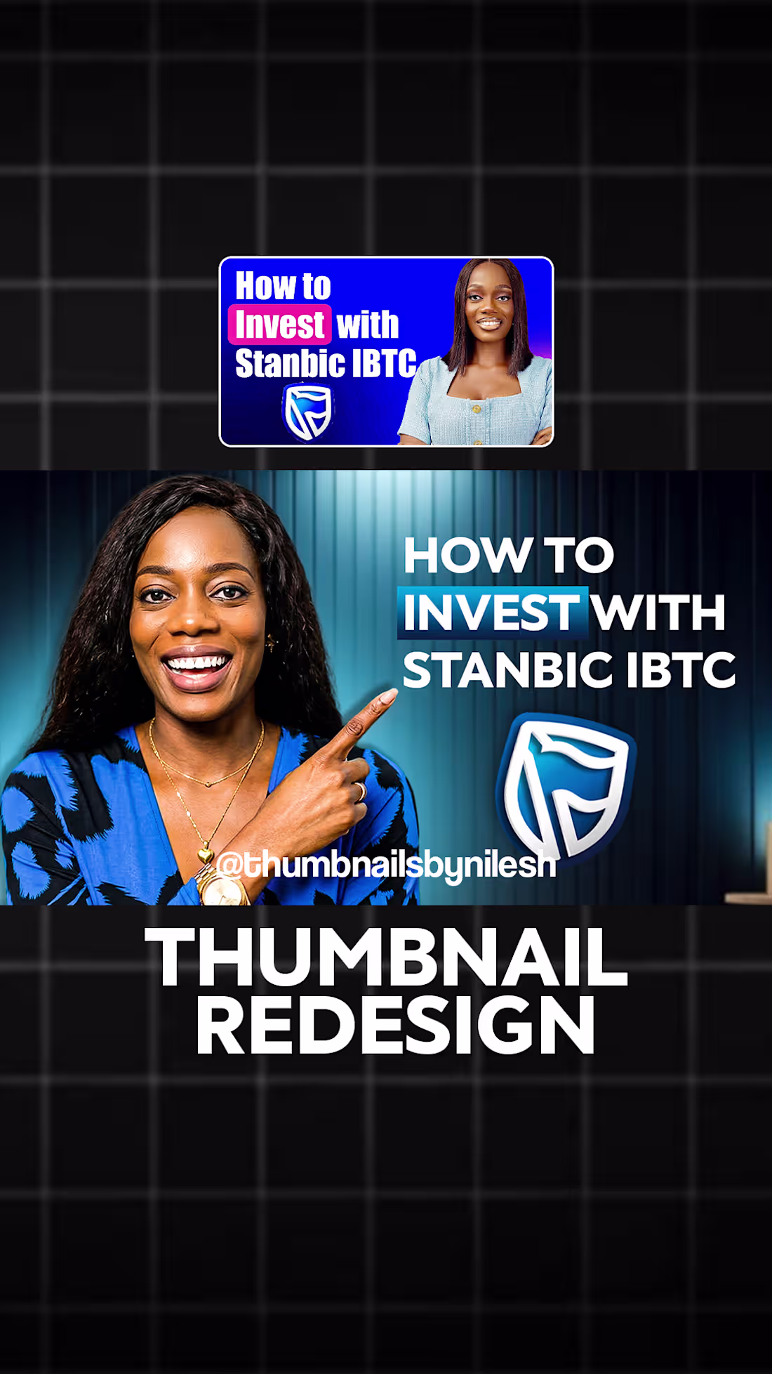 Cover image for eye catching Youtube Thumbnail Redesign