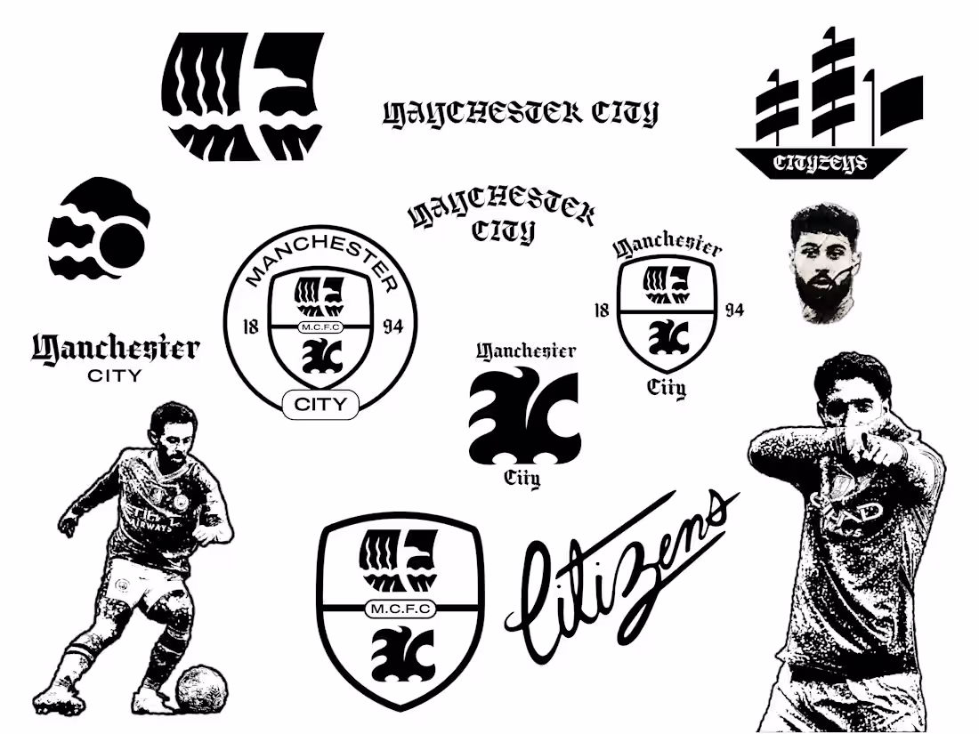 Cover image for Sometimes I like to rebrand football clubs as personal proje...